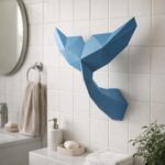 Papercraft queue de dauphin en 3D