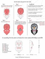 Pingouin en papercraft 3D