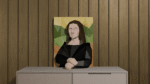 Tableau mural Mona Lisa en Papercraft 3D