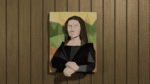 Tableau mural Mona Lisa en Papercraft 3D