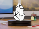 Veilleuse crystal en papercraft 3D