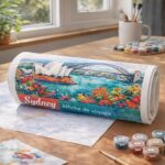 Affiche de voyage Sydney - Toile roulée