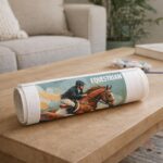 Affiche sportive Equitation - Toile roulée