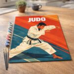 Affiche sportive Judo - Toile roulée