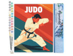Affiche sportive Judo - Toile roulée