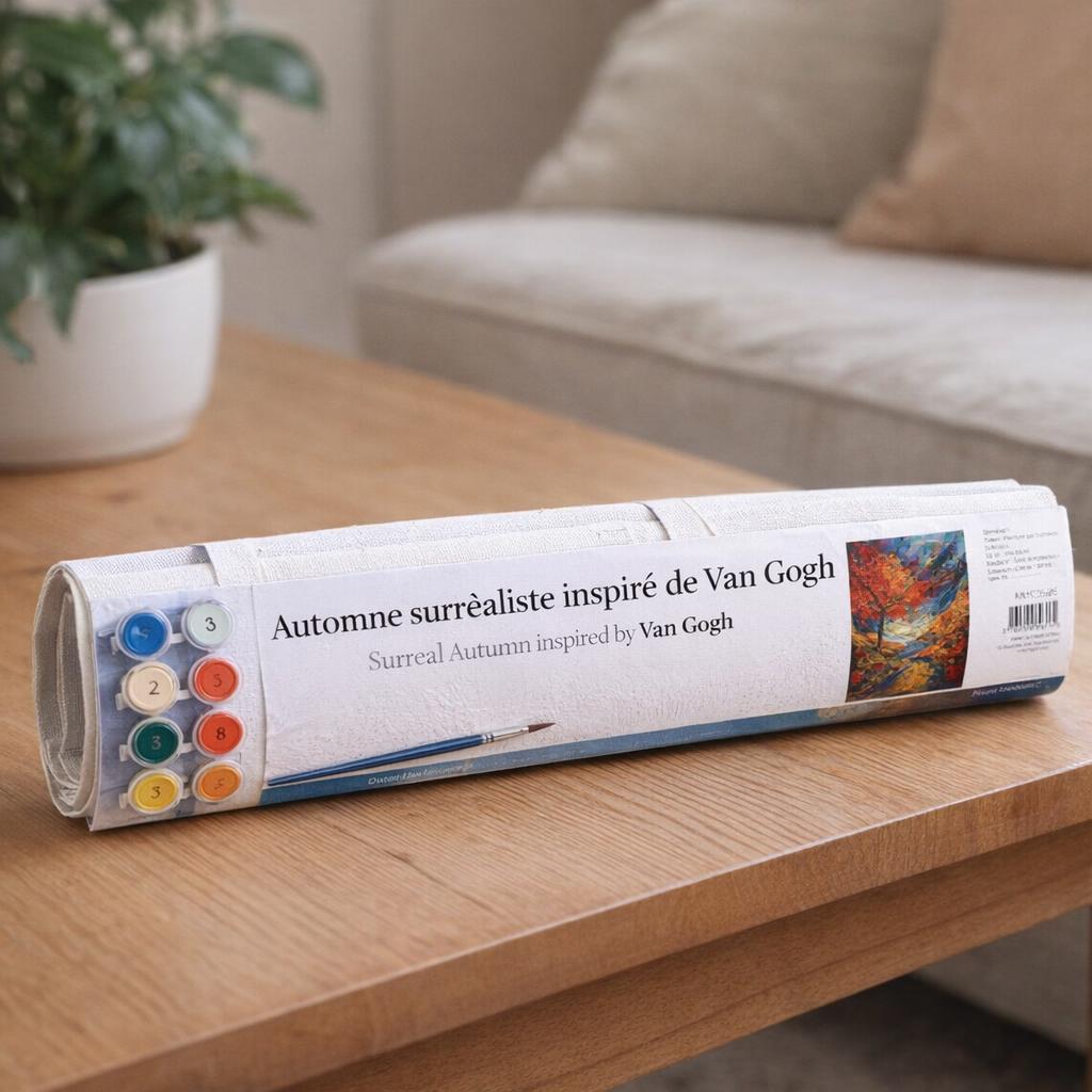 Automne surréaliste inspiré de Van Gogh - Toile roulée