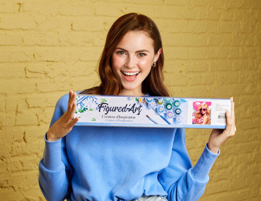 Ballons Roses et Diva - Toile roulée