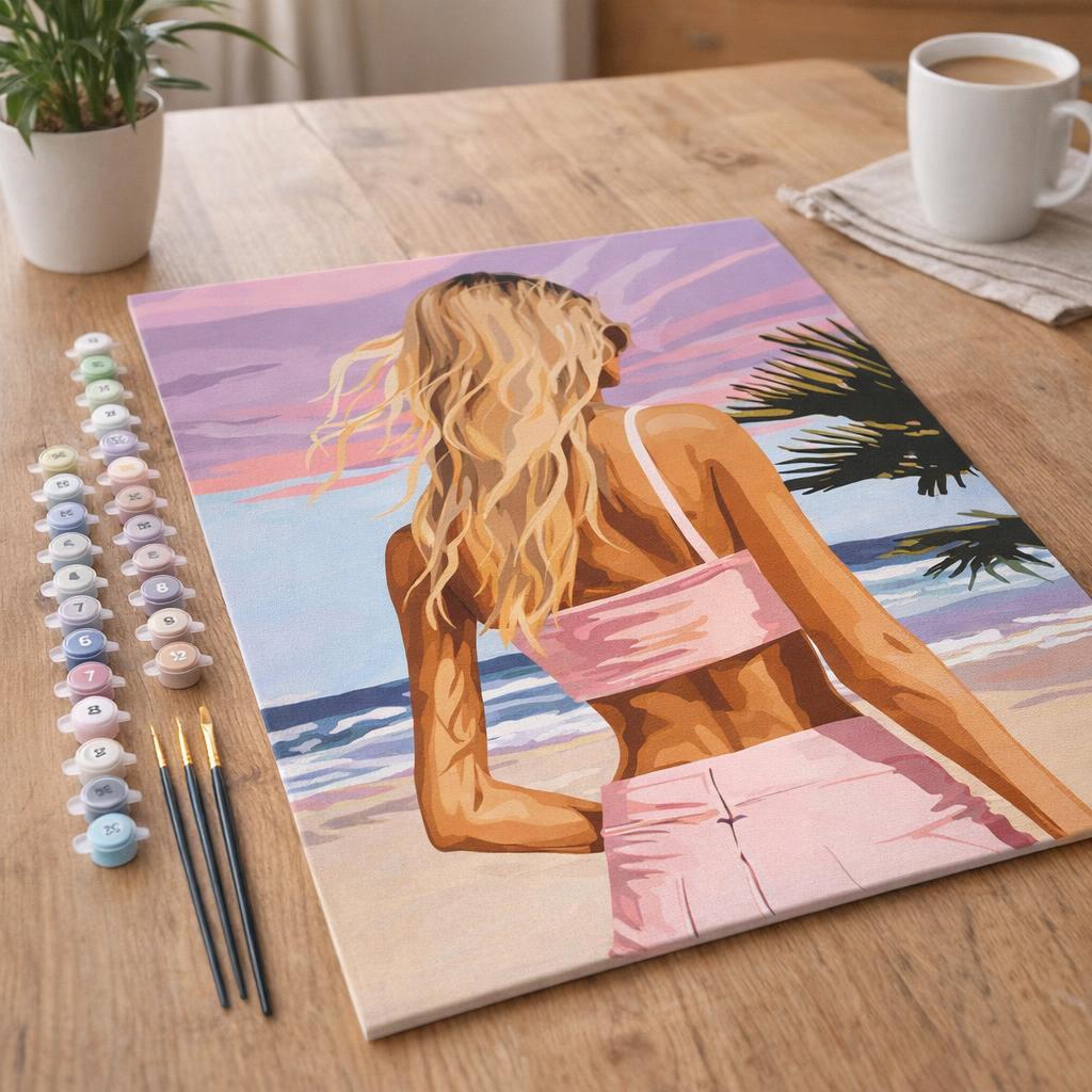 Beauté au crépuscule - Toile roulée