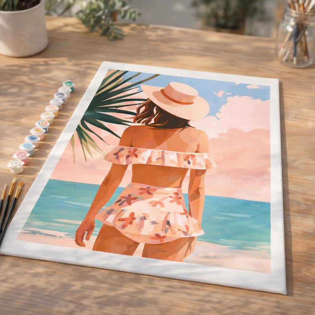 Beauté estivale - Toile roulée