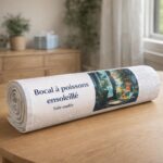 Bocal à poissons ensoleillé - Toile roulée