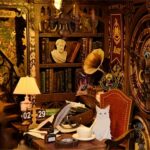 Book Nook - Bibliothèque des Merveilles