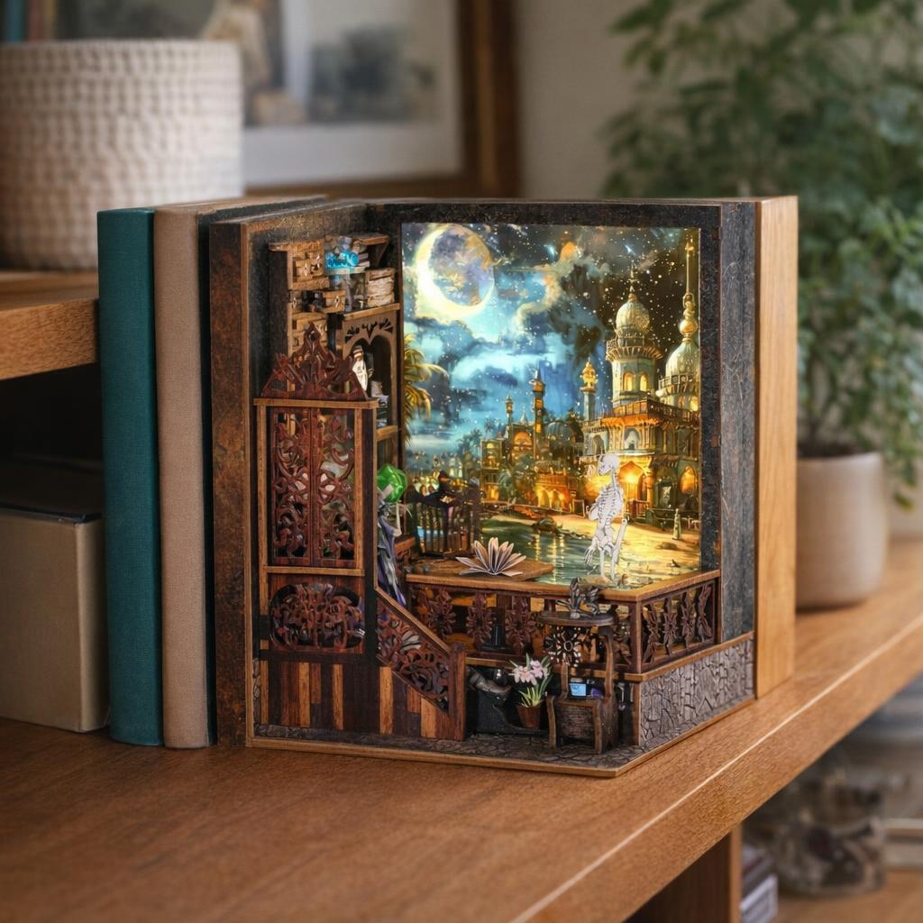 Exploration magique bibliothèque