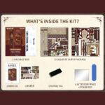 Book Nook - La Bibliothèque de la Sagesse (Type 4)