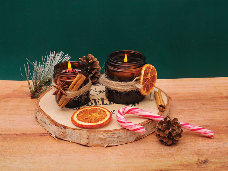 Kit bougies DIY à la cannelle