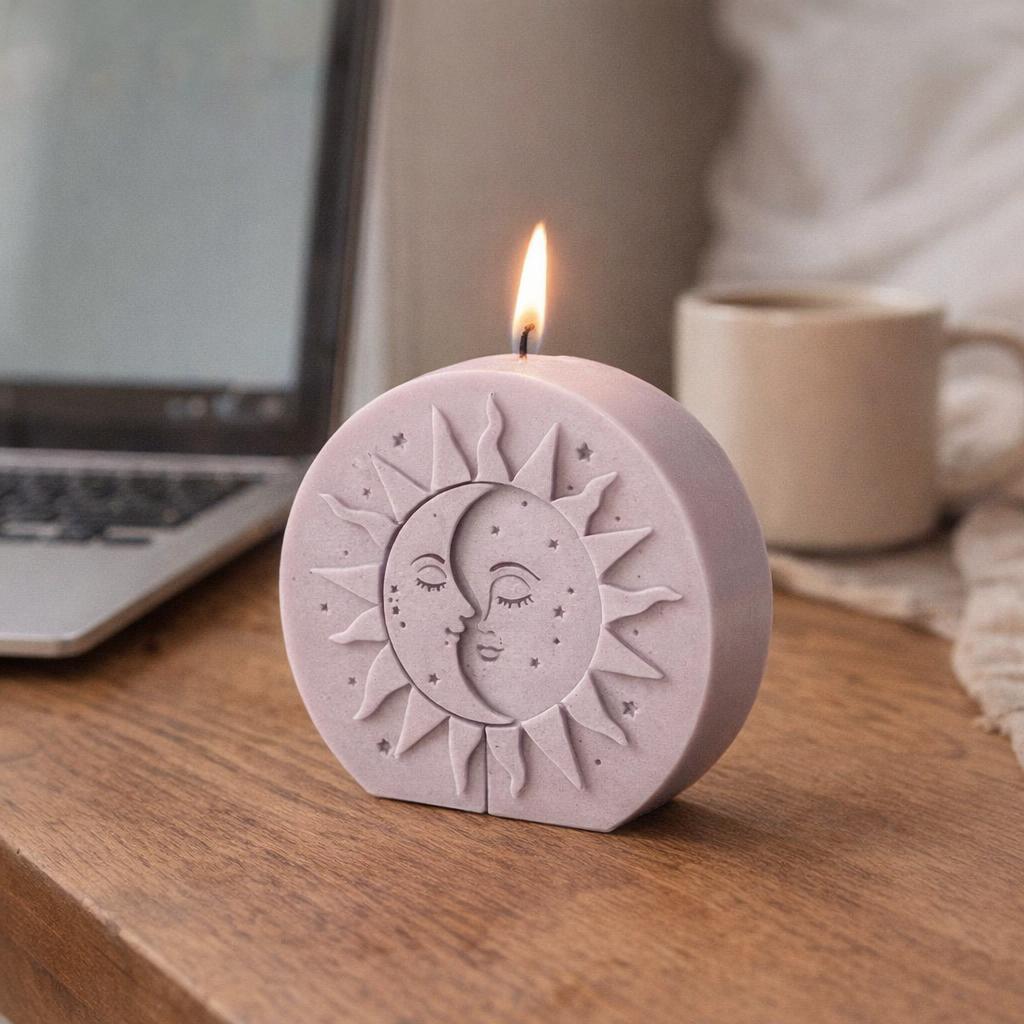 Kit diy bougie lithotherapie xxl