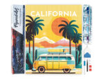 Broderie Diamant - Affiche Poster Californie