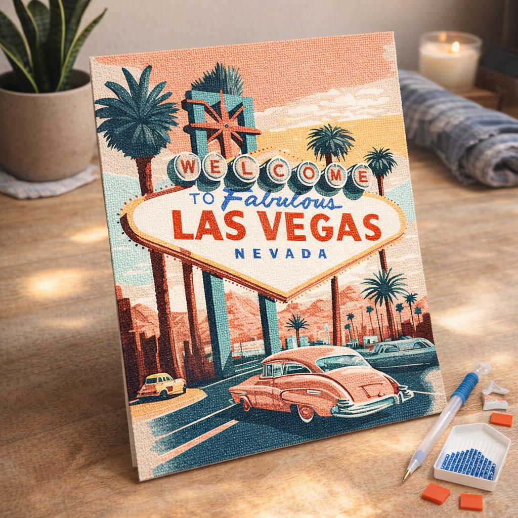 Broderie Diamant - Affiche Poster Hawaii