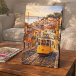 Broderie Diamant - Affiche Poster Lisbonne