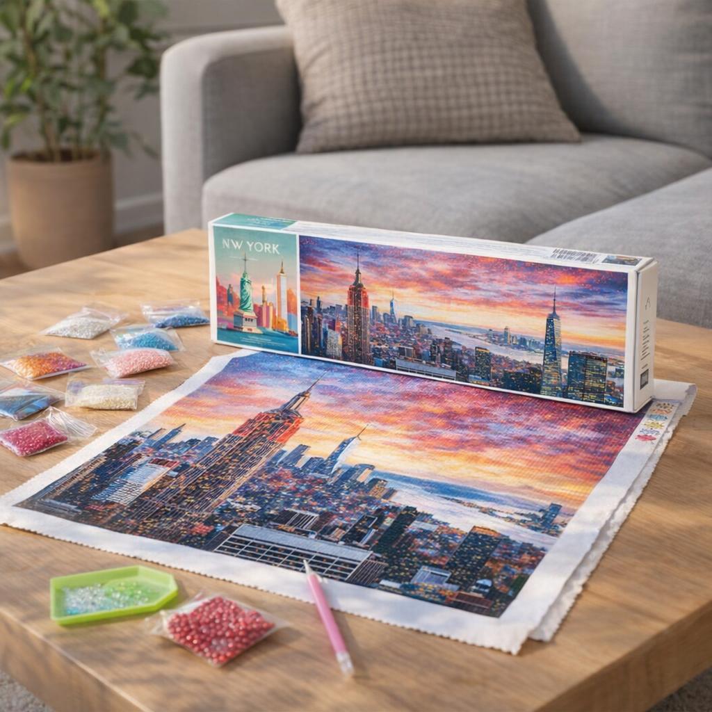 Affiche New York diamant