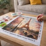 Broderie Diamant - Affiche Poster Paris 2