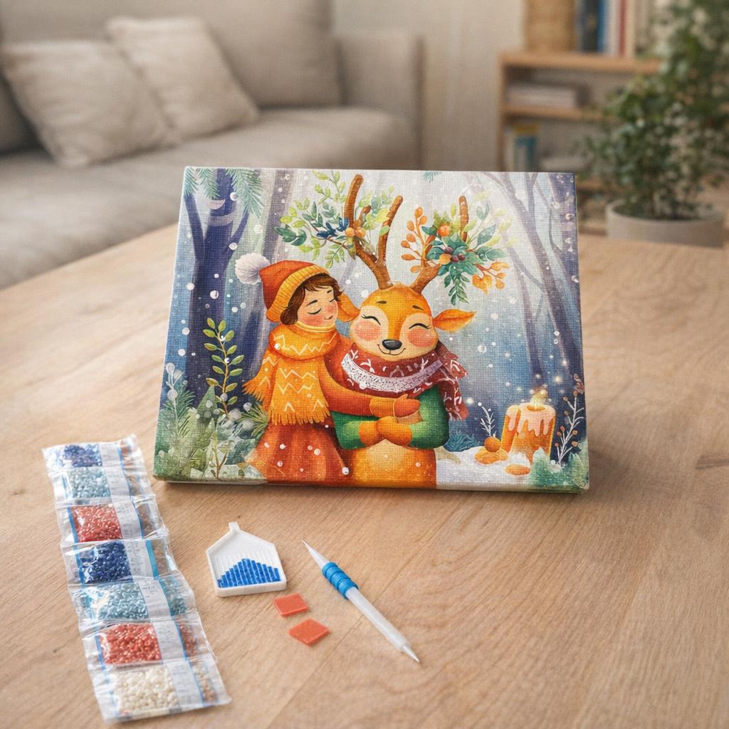 Broderie Diamant - Amis de la Forêt de Noël