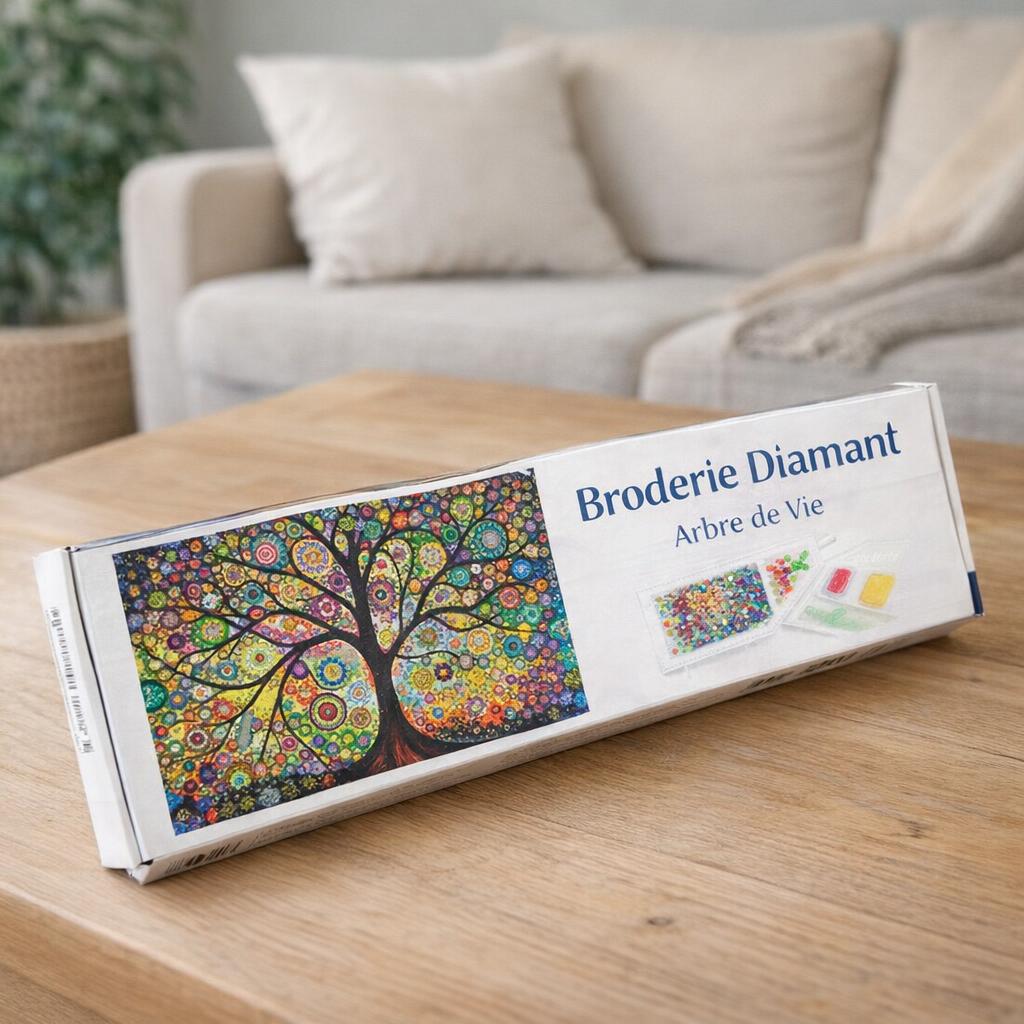 Broderie Diamant - Arbre de Vie