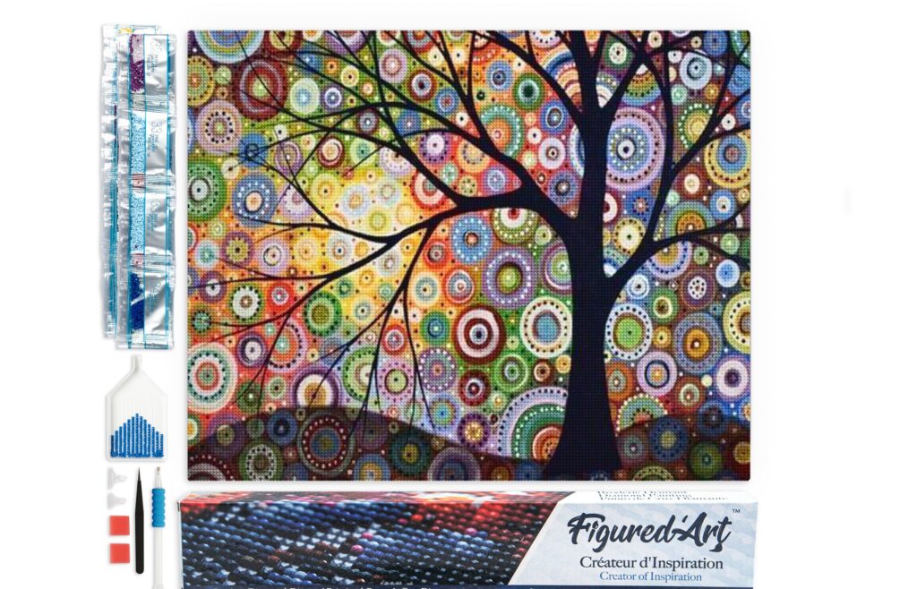 Broderie Diamant - Arbre de Vie