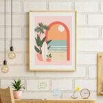 Broderie Diamant - Arche vers la mer