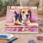 Broderie Diamant - Beagle Mignon