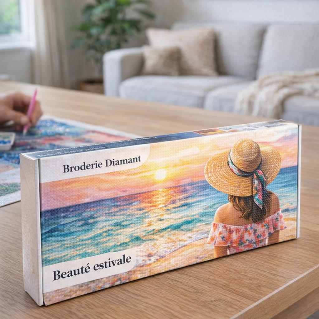Broderie Diamant - Beauté estivale