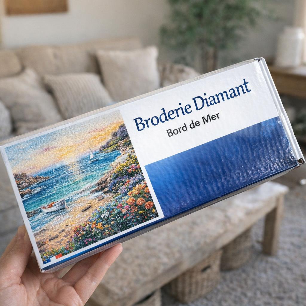 Broderie Diamant - Bord de Mer