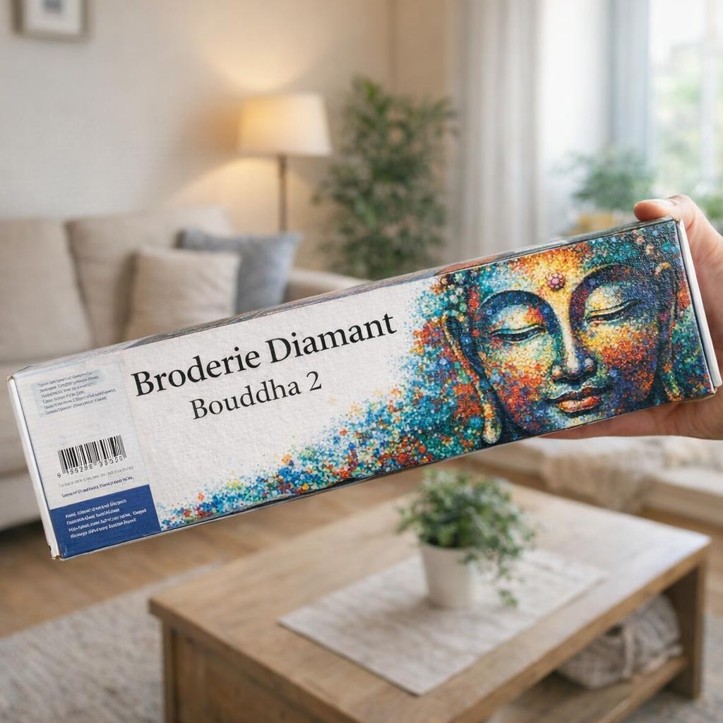 Broderie Diamant - Bouddha 2