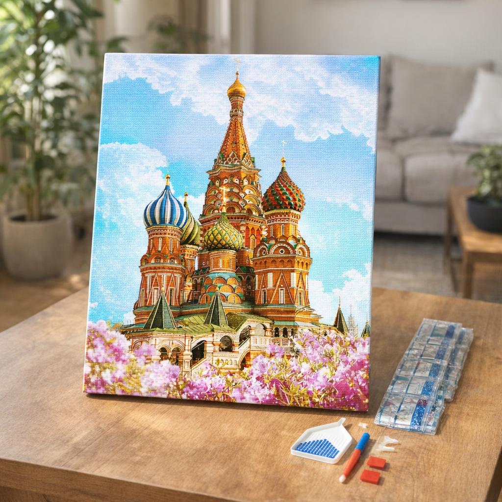 Broderie Diamant - Cathédrale St Basil