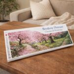 Broderie Diamant - Chemin de Printemps