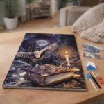 Broderie Diamant - Chouette dans la Nuit