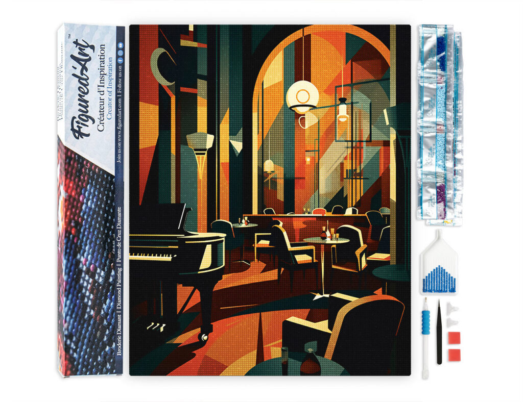 Broderie Diamant - Club Art Déco