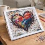 Broderie Diamant - Coeur Graffiti