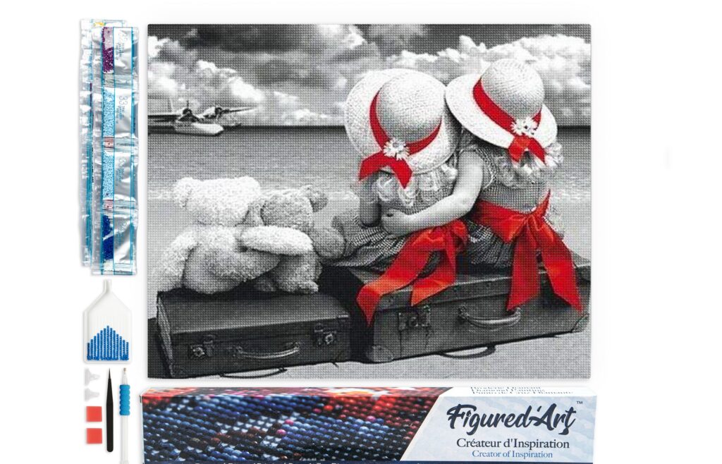 Broderie Diamant - Couples Mignons