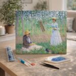 Broderie Diamant - Dans les bois de Giverny - Monet