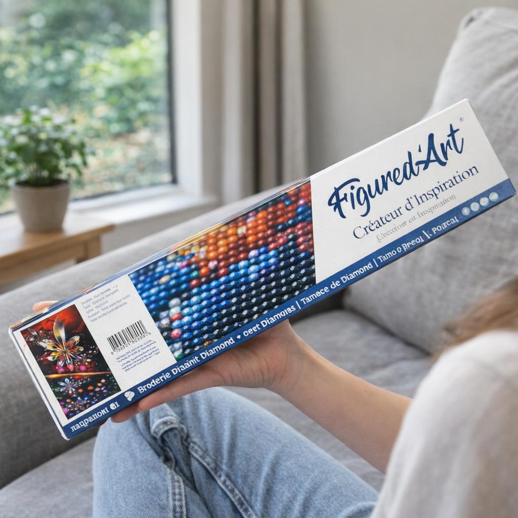 Broderie Diamant - Design Fractal