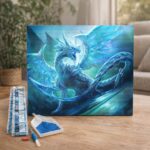 Broderie Diamant - Dragon