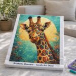 Broderie Diamant - Girafe Art Déco