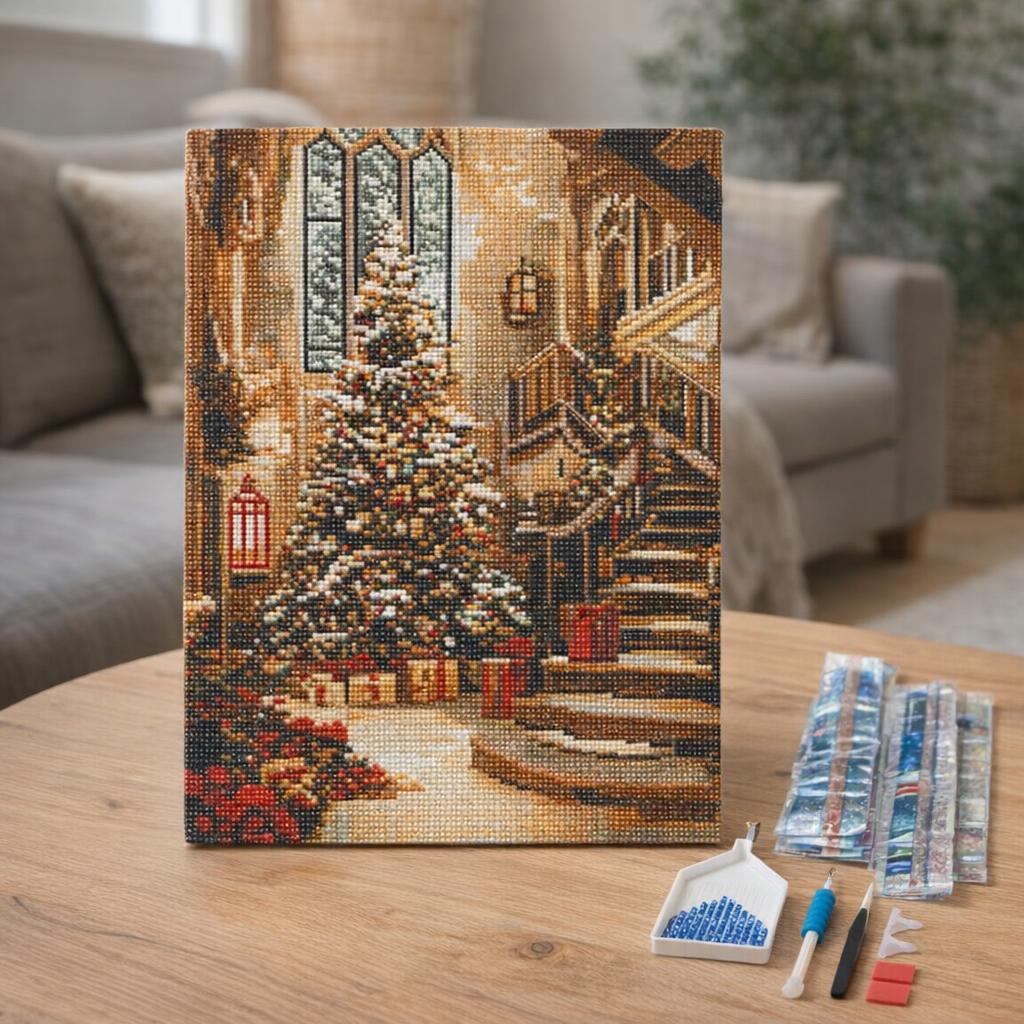 Broderie Diamant - Grand Hall de Noël