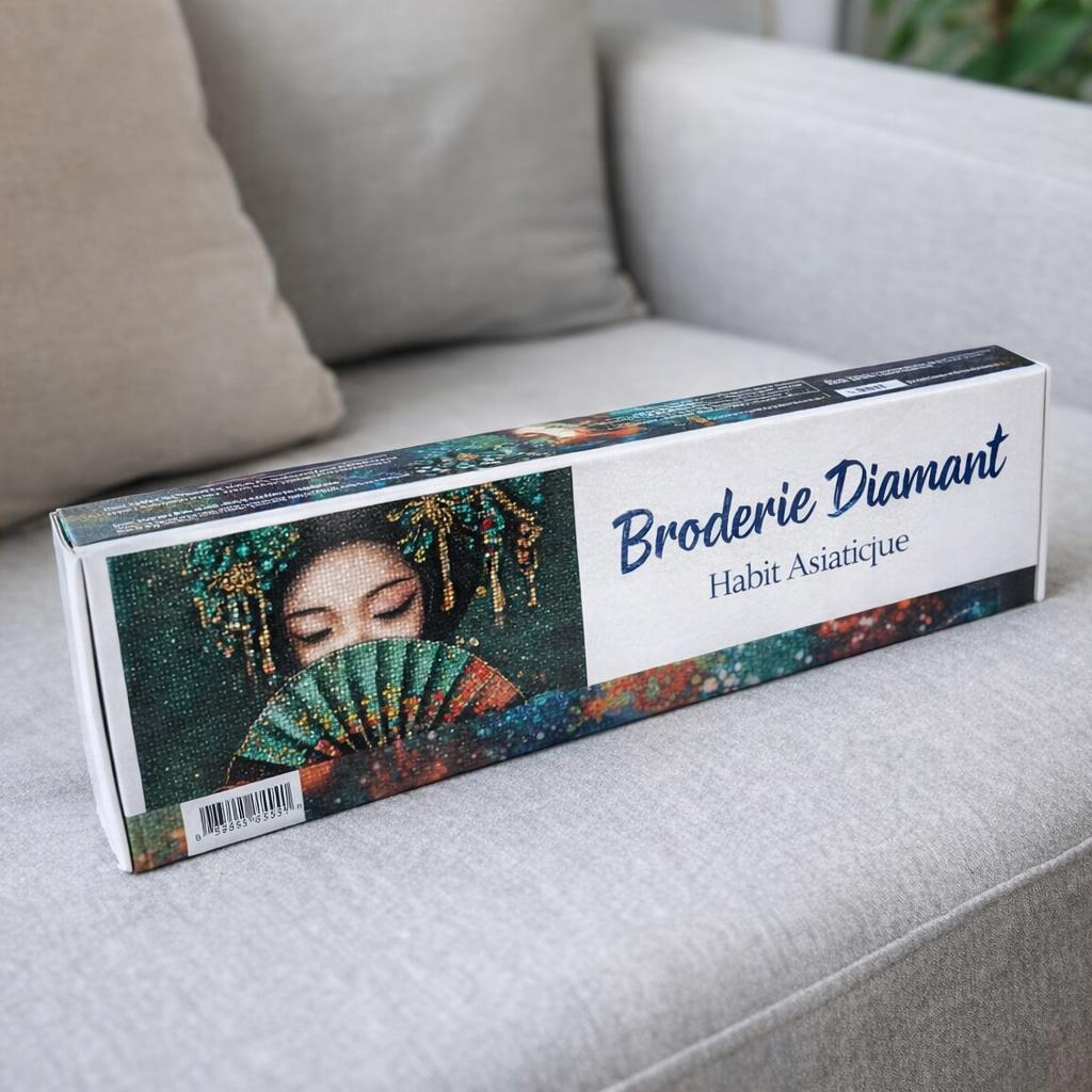 Habit asiatique broderie