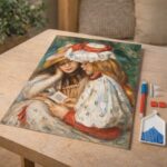 Broderie Diamant - Jeunes Filles Lisant - Renoir