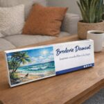 Broderie Diamant - Journée ensoleillée à la plage