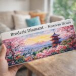 Broderie Diamant - Kyoto en fleurs