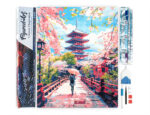 Broderie Diamant - Kyoto en fleurs