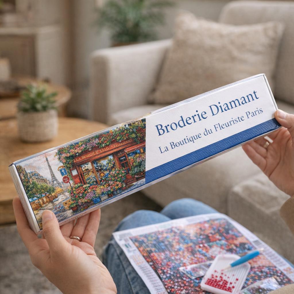 Broderie Diamant - La Boutique du Fleuriste Paris