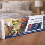 Broderie Diamant - La Grenouille aux Toilettes
